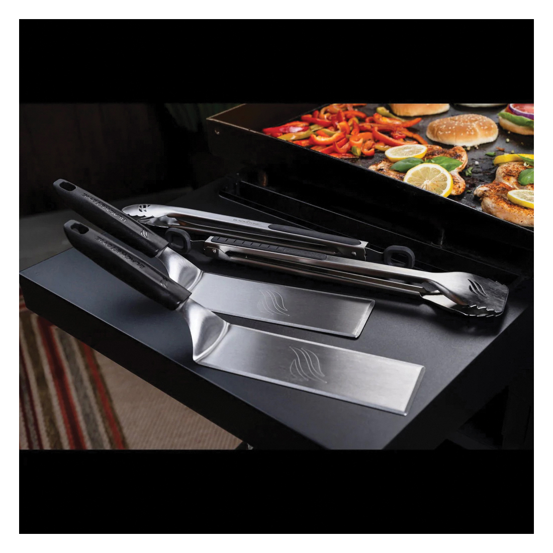 Blackstone 5464 Tool Kit, Stainless Steel, Thermoplastic Handle - 3