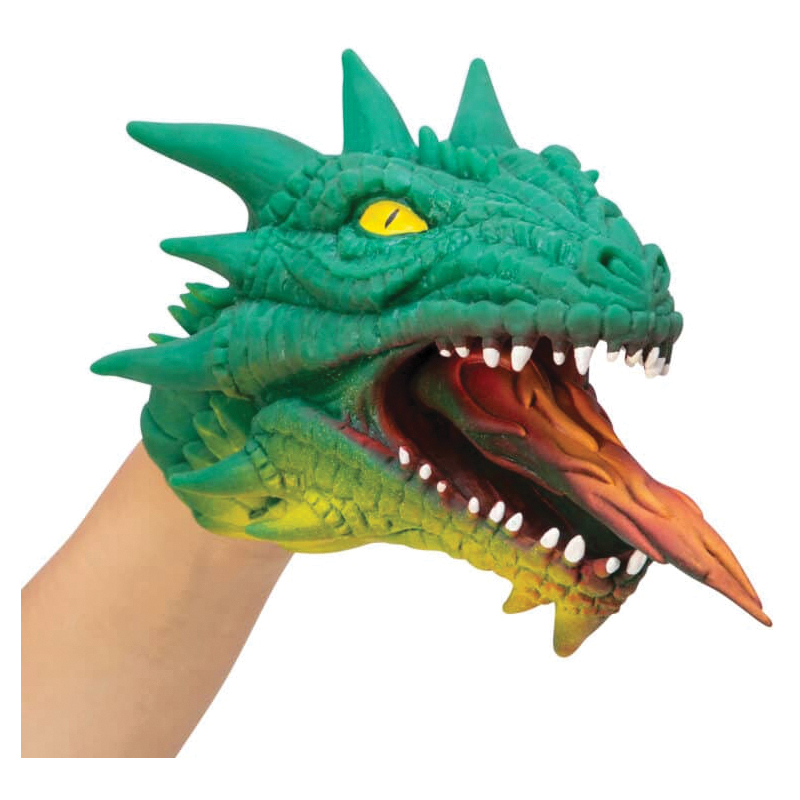 Schylling DRHP Hand Puppet Toy, One-Size, Dragon - 2