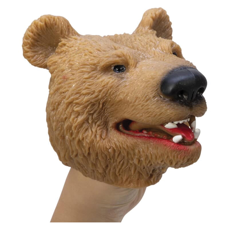 Schylling BHP Hand Puppet Toy, One-Size, Bear - 1