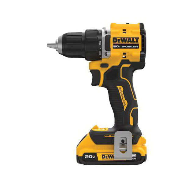 DEWALT ATOMIC 20V MAX Series DCD794D1 Drill/Driver Kit, Battery Included, 20 V, 2 Ah, 1/2 in Chuck, Keyless Chuck - 2