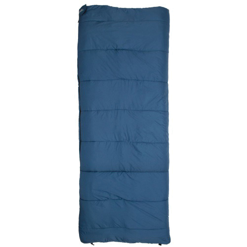 Alps Mountaineering Camper Flannel Outfitter Series 494342OF Sleeping Bag, 84 in L, 34 in W, Cotton, Blue - 2