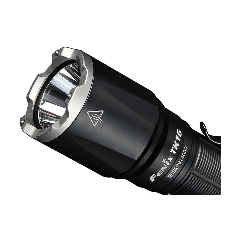Fenix TK16V2BK Tactical Flashlight, 5000 mAh, Lithium-Ion Battery, LED Lamp, 3100 Lumens, 1247 ft Beam Distance, Black - 3