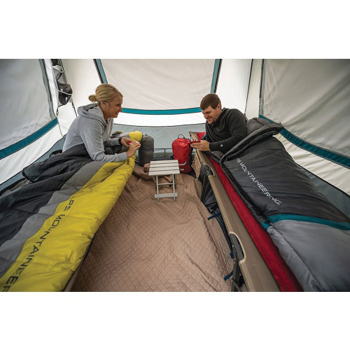 Alps Mountaineering Blaze Series 4512433 XL Sleeping Bag, 86 in L, 36 in W, Polyester, Charcoal/Gray - 3