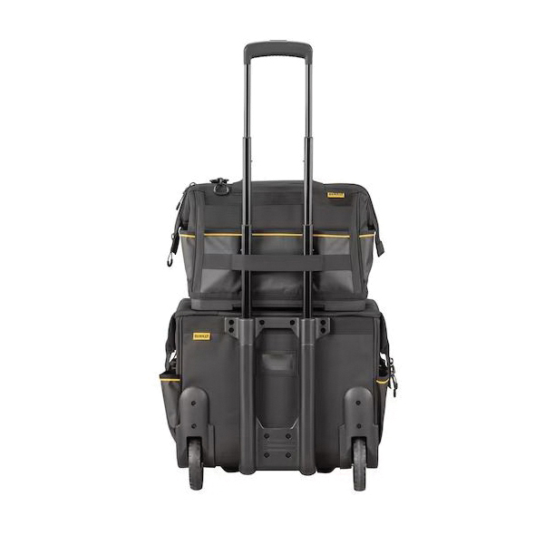 DEWALT DWST560103 Pro Open Mouth Tool Bag, 11 in W, 16-1/8 in D, 11-3/4 in H, 31-Pocket, 1680D Fabric/Tarpaulin - 5