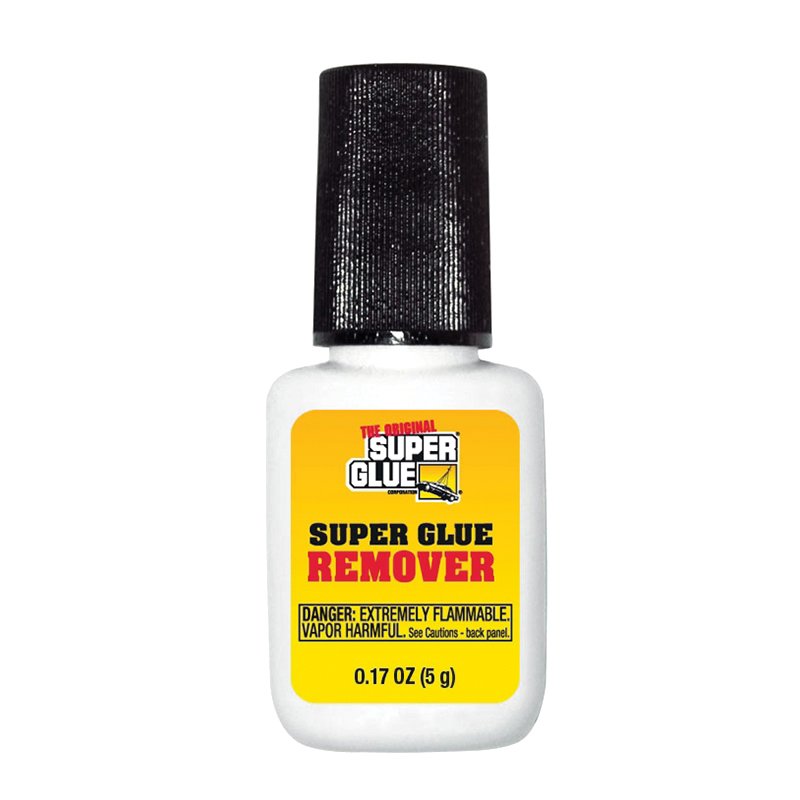 Superglue Corp 11710361 Adhesive Remover, Gel, Liquid, Mild Ketone, Clear, 0.17 oz - 2