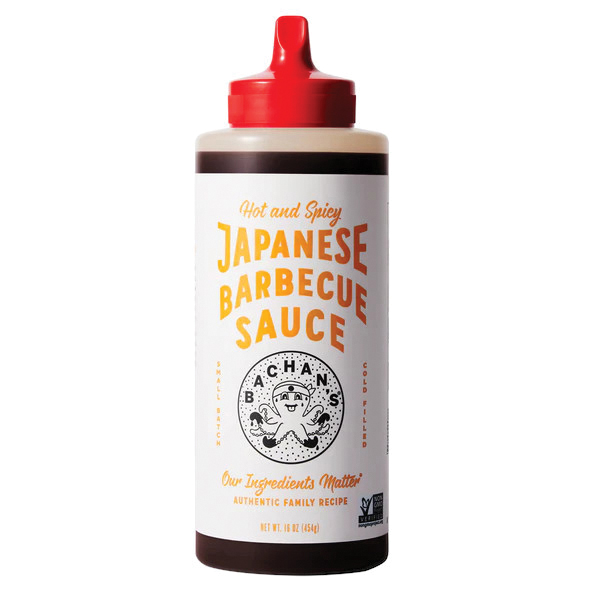 Bachan's Hot and Spicy Japanese Teriyaki BBQ Sauce 16 oz - 1