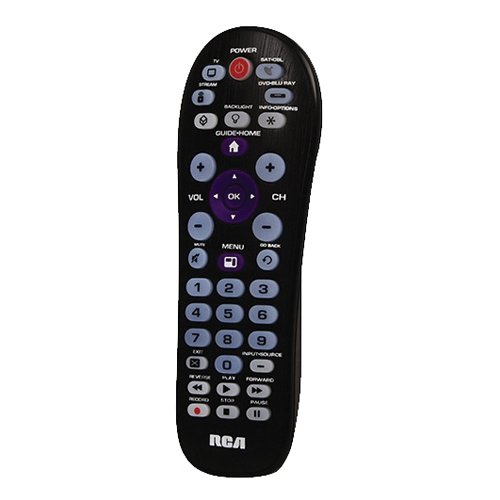 RCA RCR414BHEV Universal Remote, AA Battery - 2