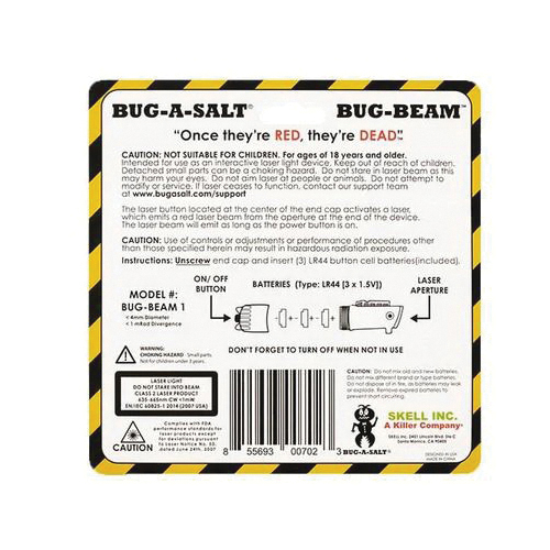 Bug-A-Salt 855693007023 Bug Beam Laser Adapter Kit, Orange - 5