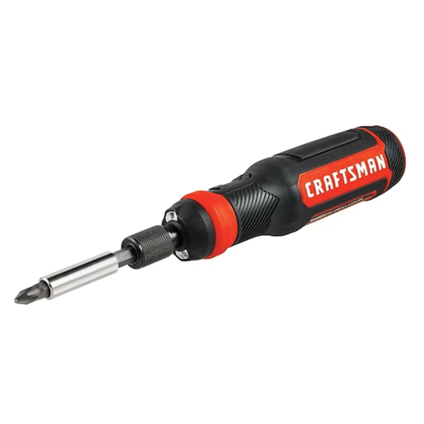 Craftsman CMHT66718B6 Cordless Screwdriver Kit, Tool Only, 4 V, 1.5 Ah, 1/4 in Chuck, Square Chuck - 3