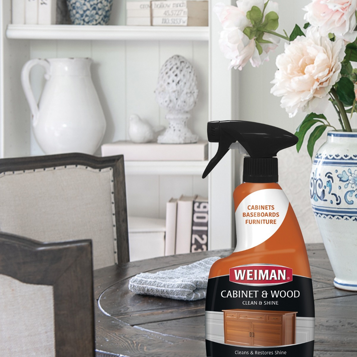 Weiman 332 Wood Cleaner, 16 oz, Bottle, Liquid, Cherry Almond - 3