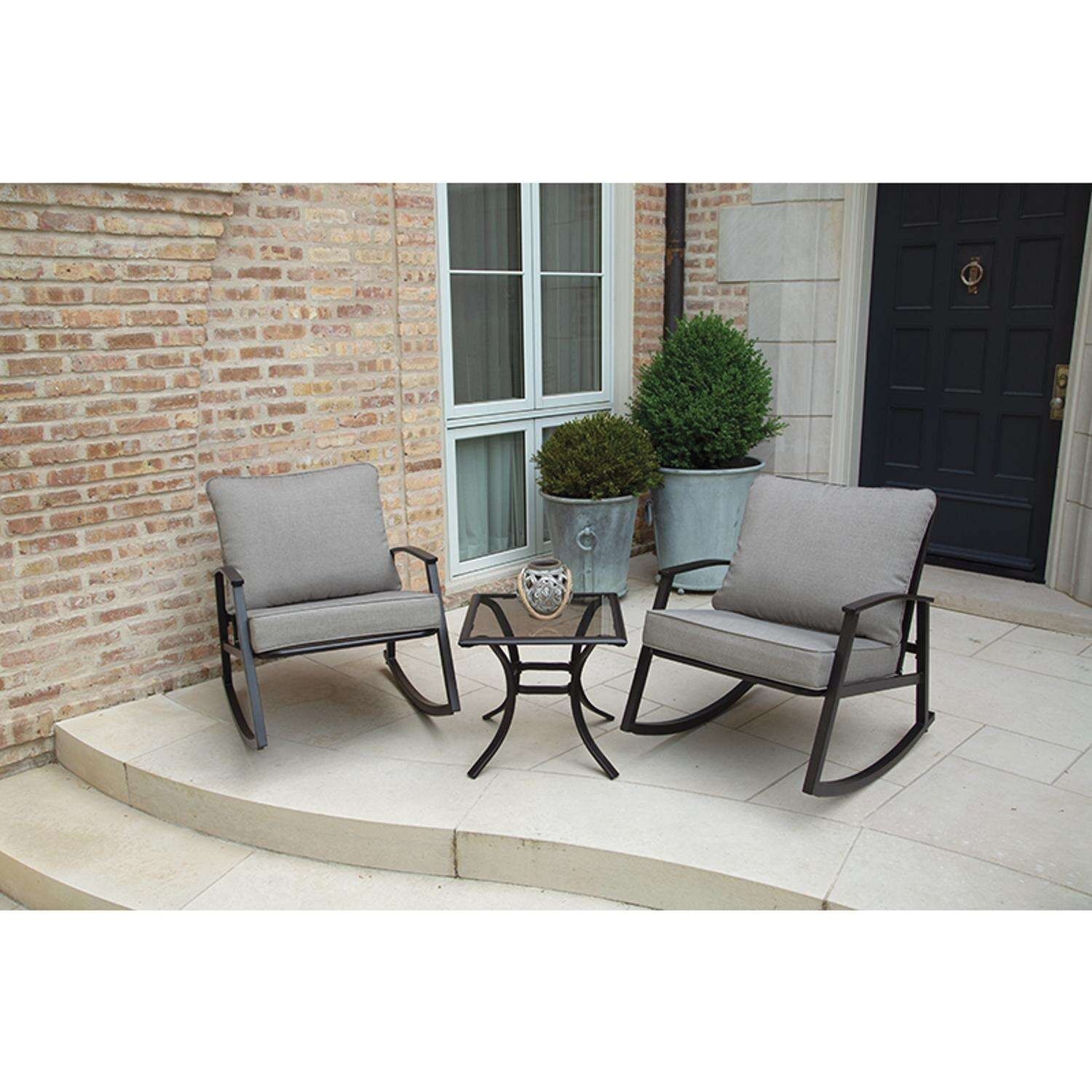 Living Accents Burlington Series 20S1212G Bistro Set, 3-Piece, 2 Seating - 2
