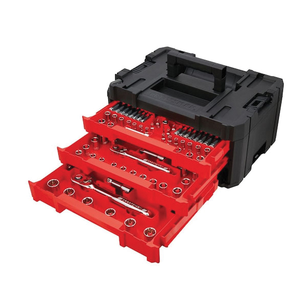 Craftsman VERSASTACK CMMT45305 Mechanic Tool Set, 230-Piece, Chrome Vanadium Steel, Polished Chrome - 3
