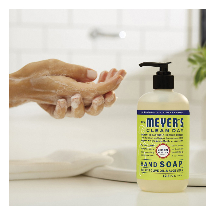 Mrs. Meyer's 70057-1 Hand Soap, Liquid, 12.5 fl-oz, Compositions: Sodium Methyl 2-Sulfolaurate - 2