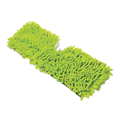 Libman 1173 2-Sided Reversible Mop Refill, Microfiber, Green - 3