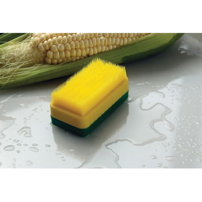 HIC 9944 Corn Cleaning Brush, 3 in OAL, Plastic Handle - 2