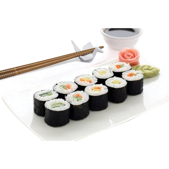 Helen's Asian Kitchen 97106 Sushi Mat, 9-1/2 in L, Bamboo - 3
