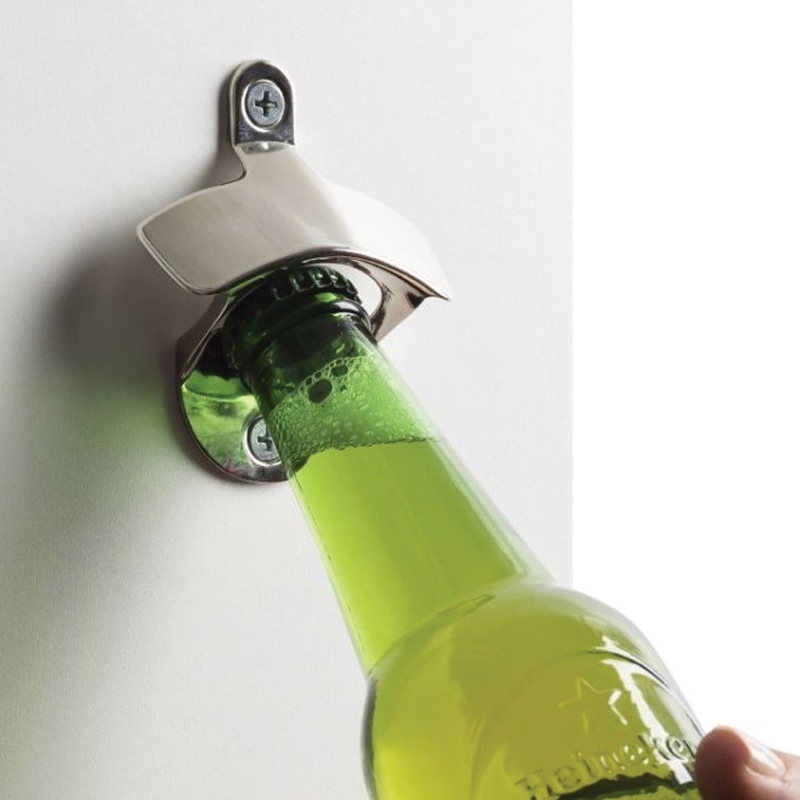 HIC 93276 Bottle Opener, Zinc Alloy, 3.3 in OAL - 3