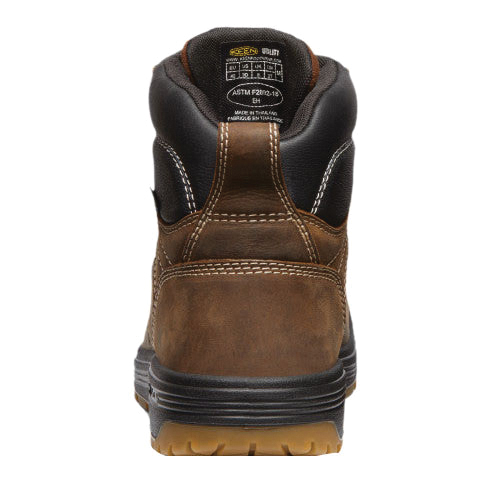 Keen Fort Wayne Series 1027100-10.5 Work Boots, 10.5, Dark Earth/Gum, Leather - 5