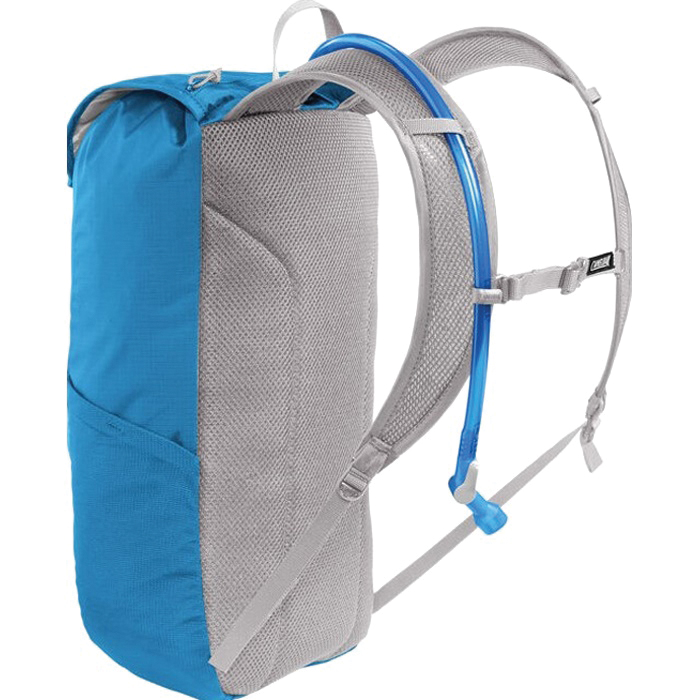 Camelbak Arete Series CB-2528403000 Hydration Pack, 17.7 in L, 9-1/2 in W, 50 oz Volume, Zipper, Black/Reflective - 2