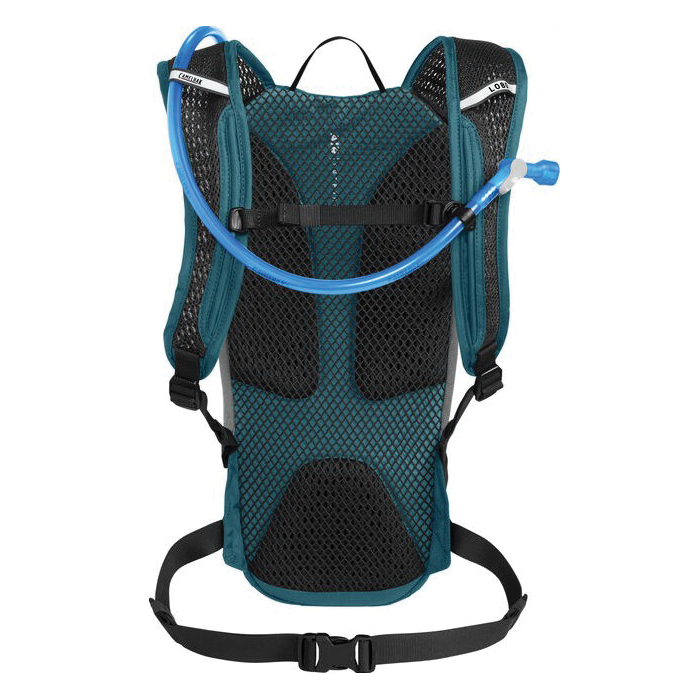 Camelbak M.U.L.E. 12 Series CB-2656401000 Hydration Pack, 70 oz Volume, Black/Moroccan Blue - 3