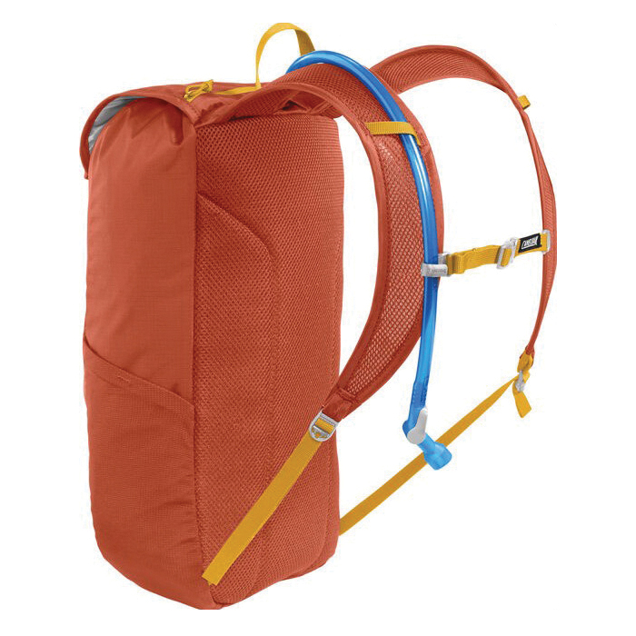 Camelbak Arete 18 Series CB-2528802000 Hydration Pack, 17.7 in L, 9-1/2 in W, 50 oz Volume, Zipper, Ginger/Golden Rod - 2