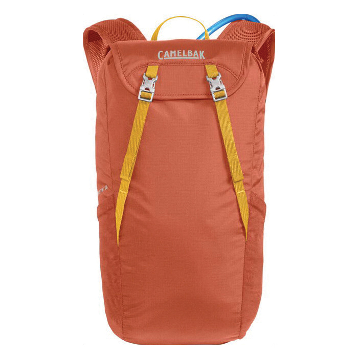 Camelbak Arete 18 Series CB-2528802000 Hydration Pack, 17.7 in L, 9-1/2 in W, 50 oz Volume, Zipper, Ginger/Golden Rod - 4