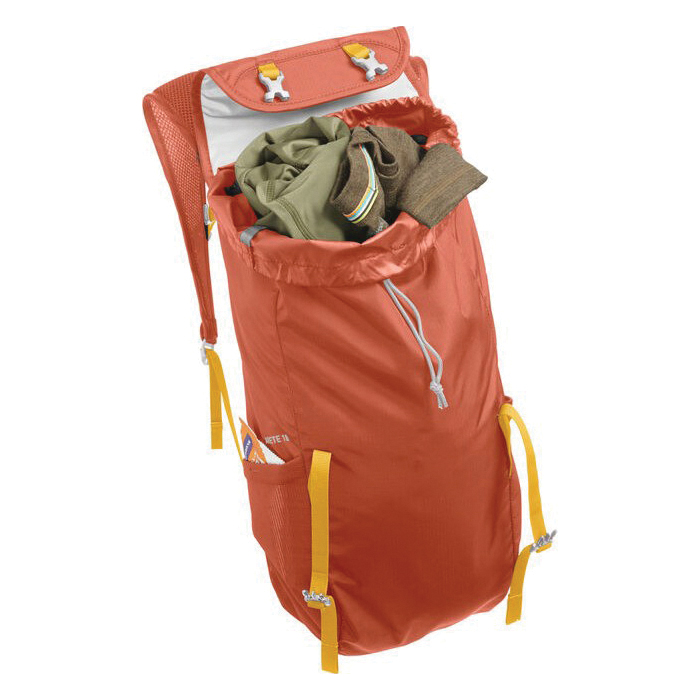 Camelbak Arete 18 Series CB-2528802000 Hydration Pack, 17.7 in L, 9-1/2 in W, 50 oz Volume, Zipper, Ginger/Golden Rod - 5