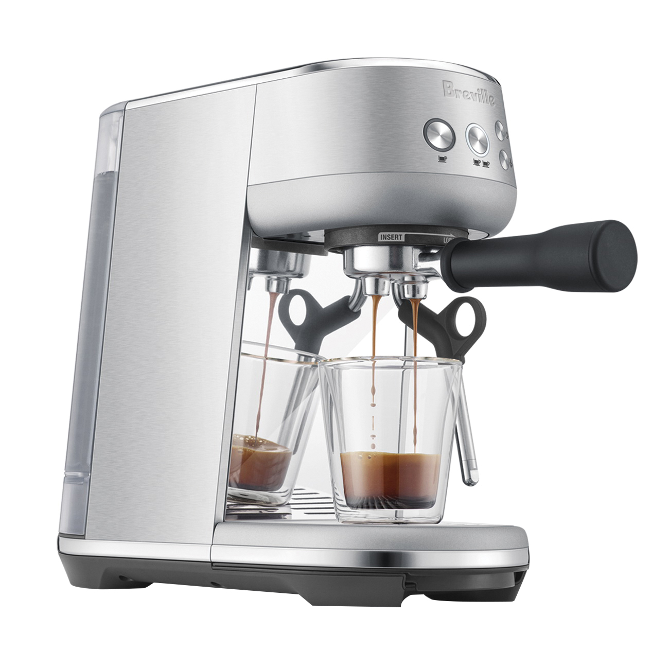 Breville Bambino Series BES450BSS1BUS1 Espresso Machine, 47 fl-oz, 1560 W, Button Control, Stainless Steel - 3