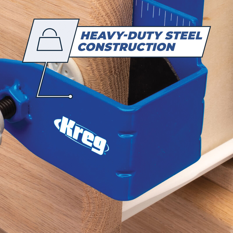 Kreg KCS-DFMT-PRO Drawer Front Mounting System, Plastic/Polymer/Steel, For: Kreg Drawer Front Mounting Tool - 3