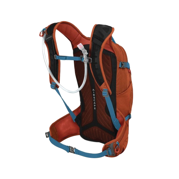 Osprey Raptor Series 10005045 Biking Hydration Pack, 18.9 in L, 8.7 in W, 14 L Volume, Zipper, 210D Nylon - 2