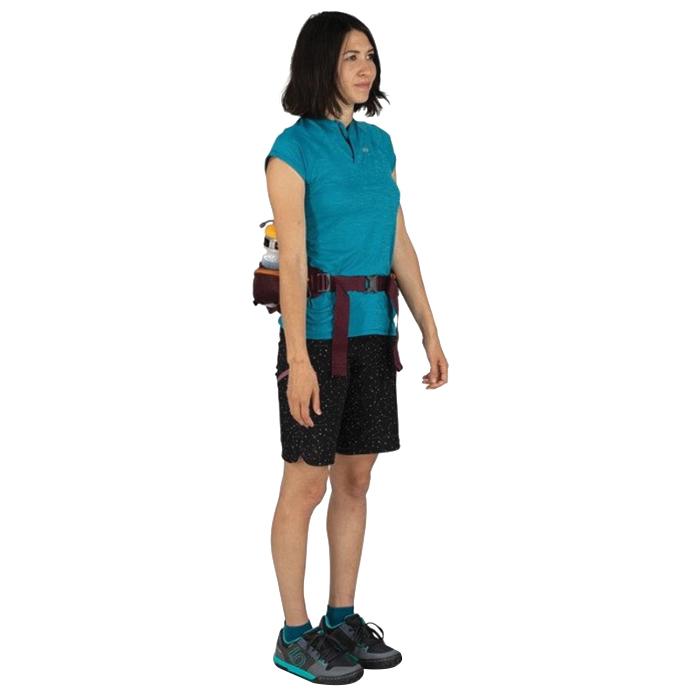 Osprey Savu Series 10005088 Biking Hydration Pack, 9 in L, 7 in W, 5 L Volume, Zipper, 100D Nylon, Postal Blue - 4
