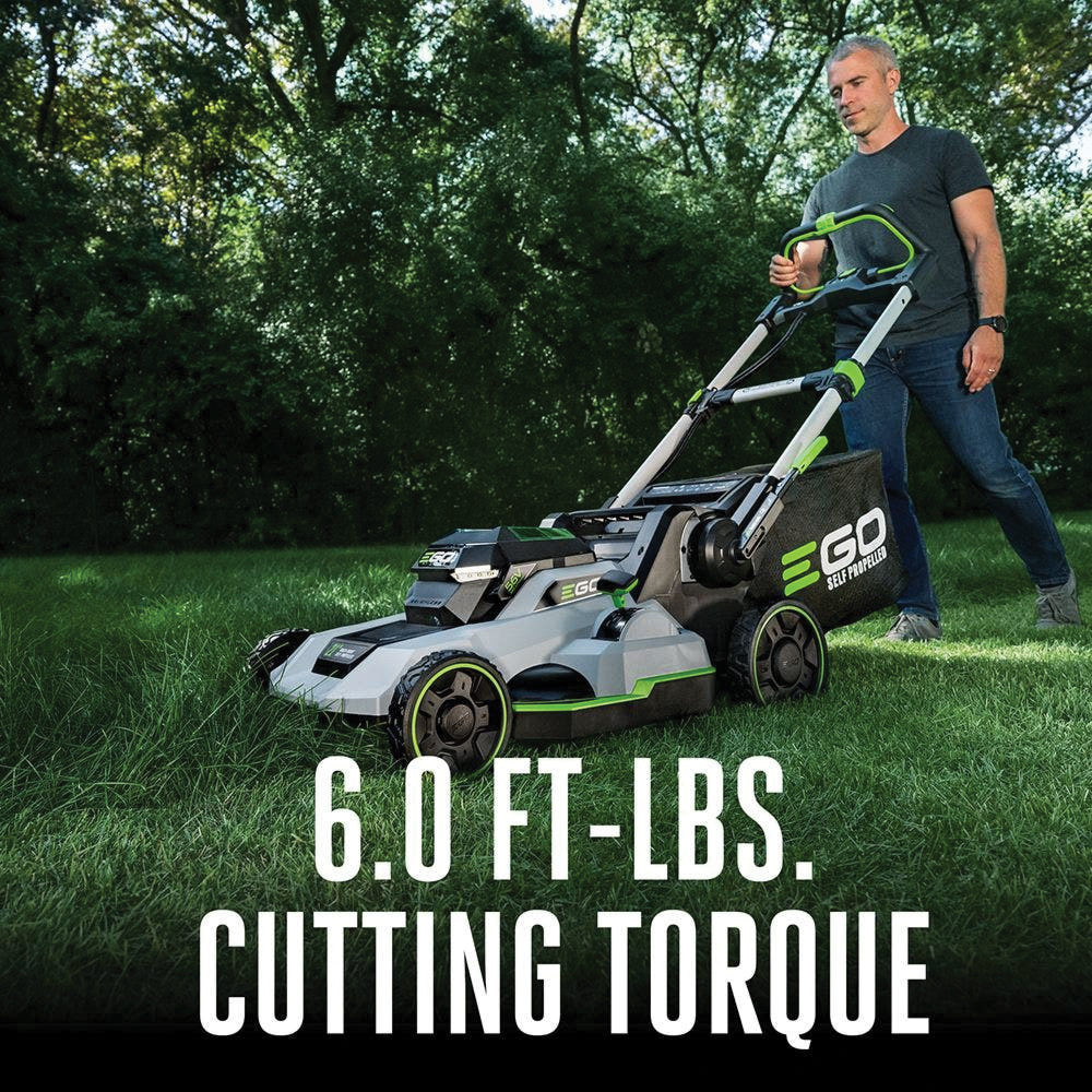 EGO LM2125SP Cordless Lawn Mower, Battery Included, 7.5 Ah, 56 V, Lithium-Ion, 21 in W Cutting, 60 min Battery Run - 5