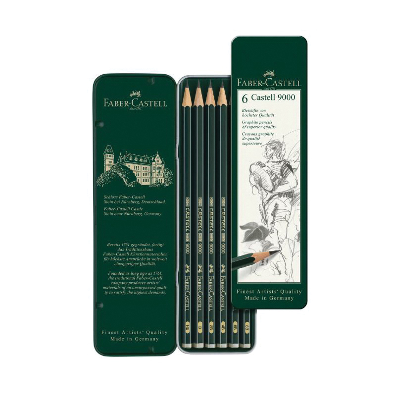 Faber-Castell FC119063 Pencil, Wood Barrel - 2