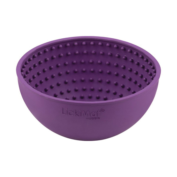 LickiMat Wobble LM5801TQ-R Slow Feeder Bowl, Rubber, Turquoise - 2