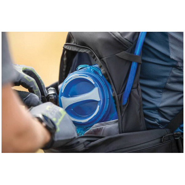 Camelbak Crux CB-1241001000 Reservoir On or Off Valve, LDPE/Polypropylene, Blue/Gray - 2