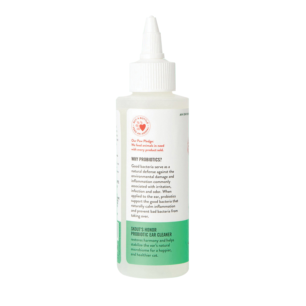 Skout's SH23ECCAT04 Probiotic Ear Cleaner, 4 oz, Bottle - 3