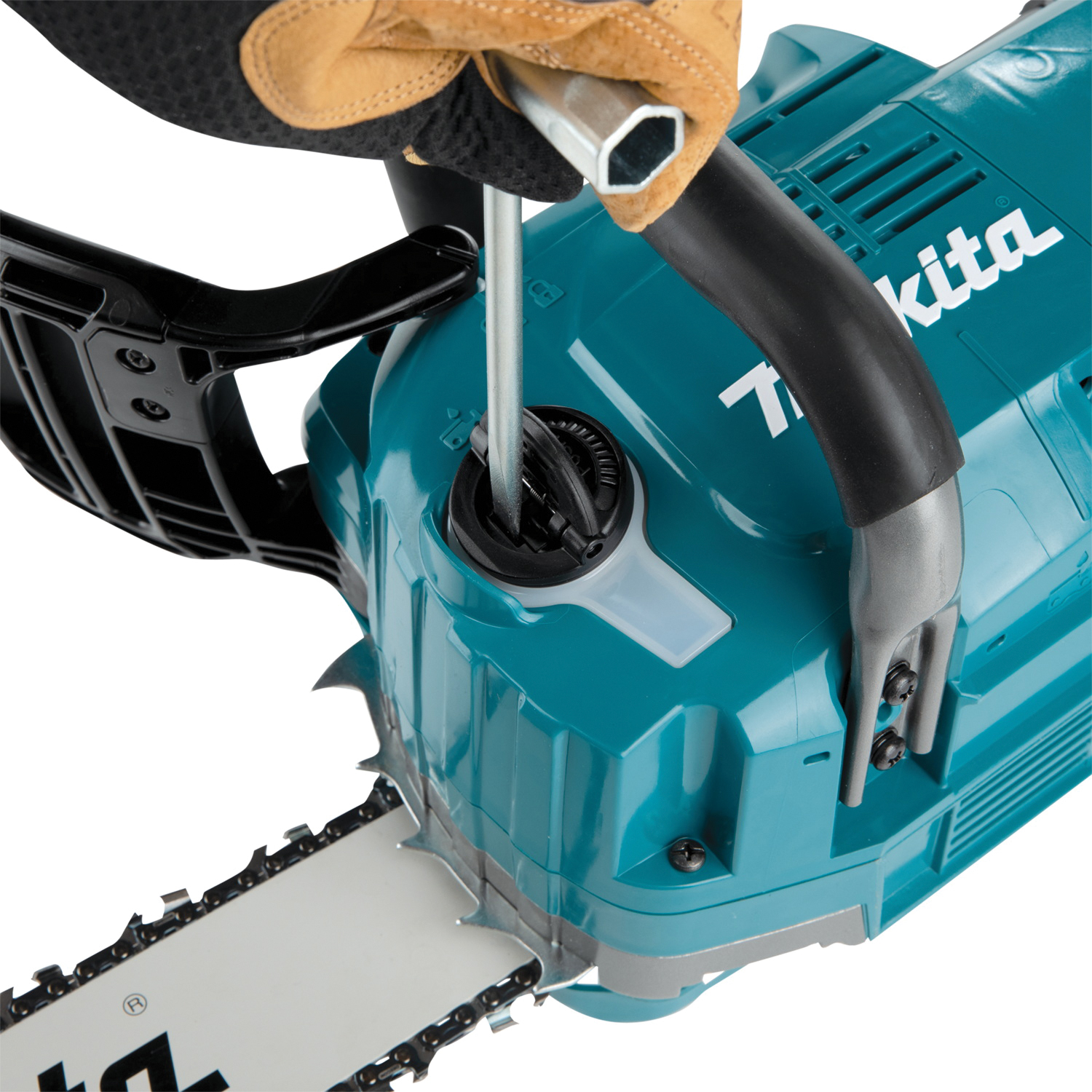 Makita GCU06T1 Cordless Chainsaw Kit, Battery Included, 5 Ah, 40 V, Lithium-Ion, 12 in Cutting Capacity, 18 in L Bar - 4