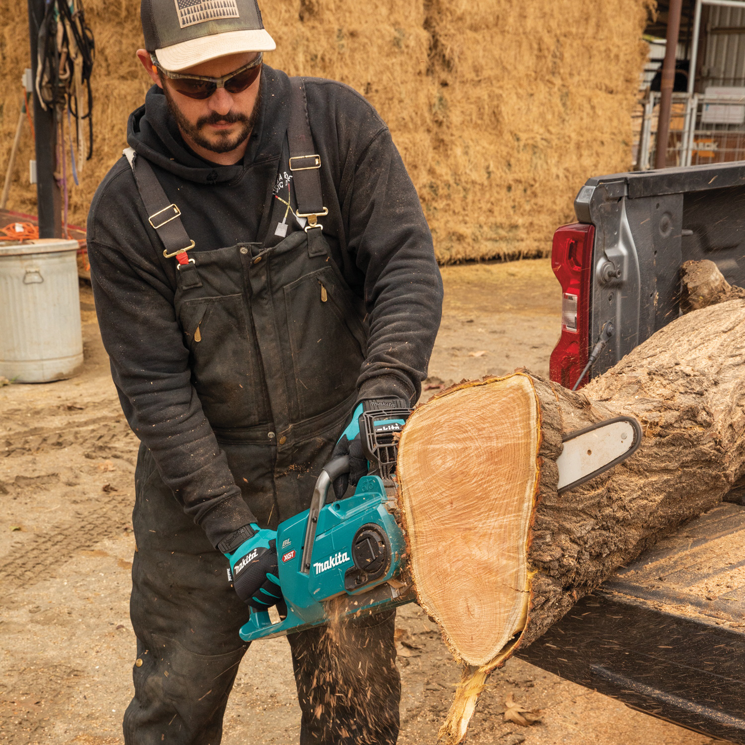 Makita GCU06T1 Cordless Chainsaw Kit, Battery Included, 5 Ah, 40 V, Lithium-Ion, 12 in Cutting Capacity, 18 in L Bar - 5