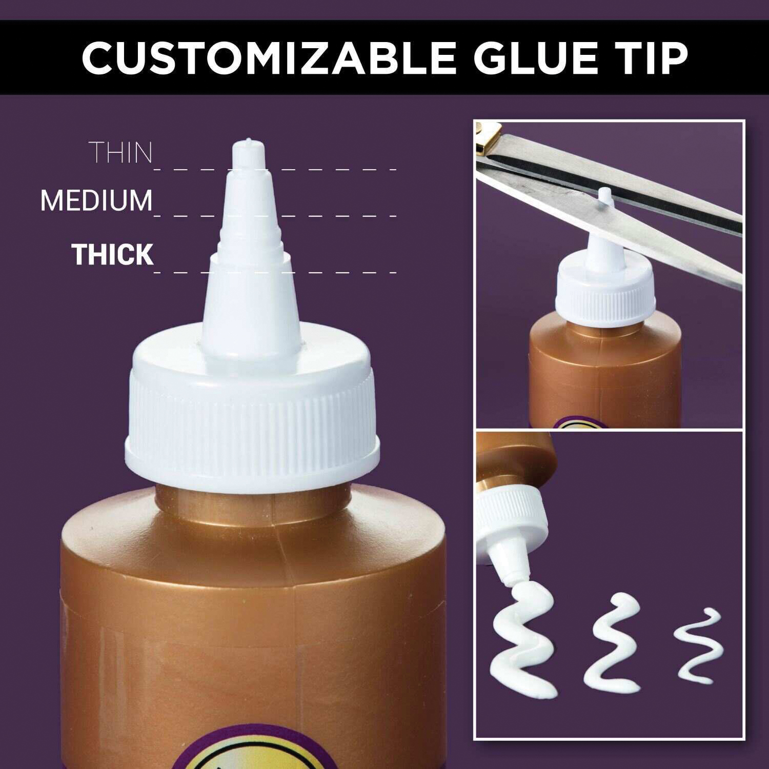 Aleenes Original 15601 Tacky Glue, 16 oz, Bottle - 3