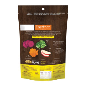 Instinct 9600596 Raw Boost Mixers Healthy Energy, Puppy, Special Diet: Non-GMO, Freeze Dried, 5.5 oz, Bag - 2