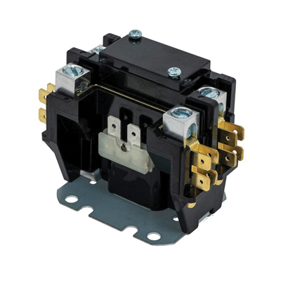 Packard C130A Definite-Purpose Contactor, 30 A, 1-Pole, Lugs, Spade Terminal, Foot - 2