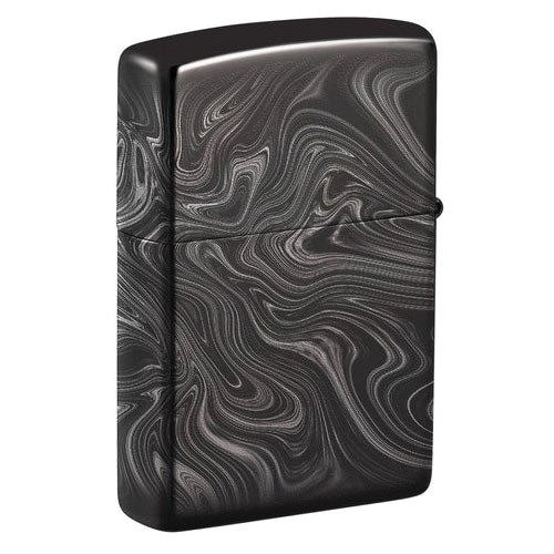 Zippo 49812-000003 Lighter, Metal, Polish Black - 3