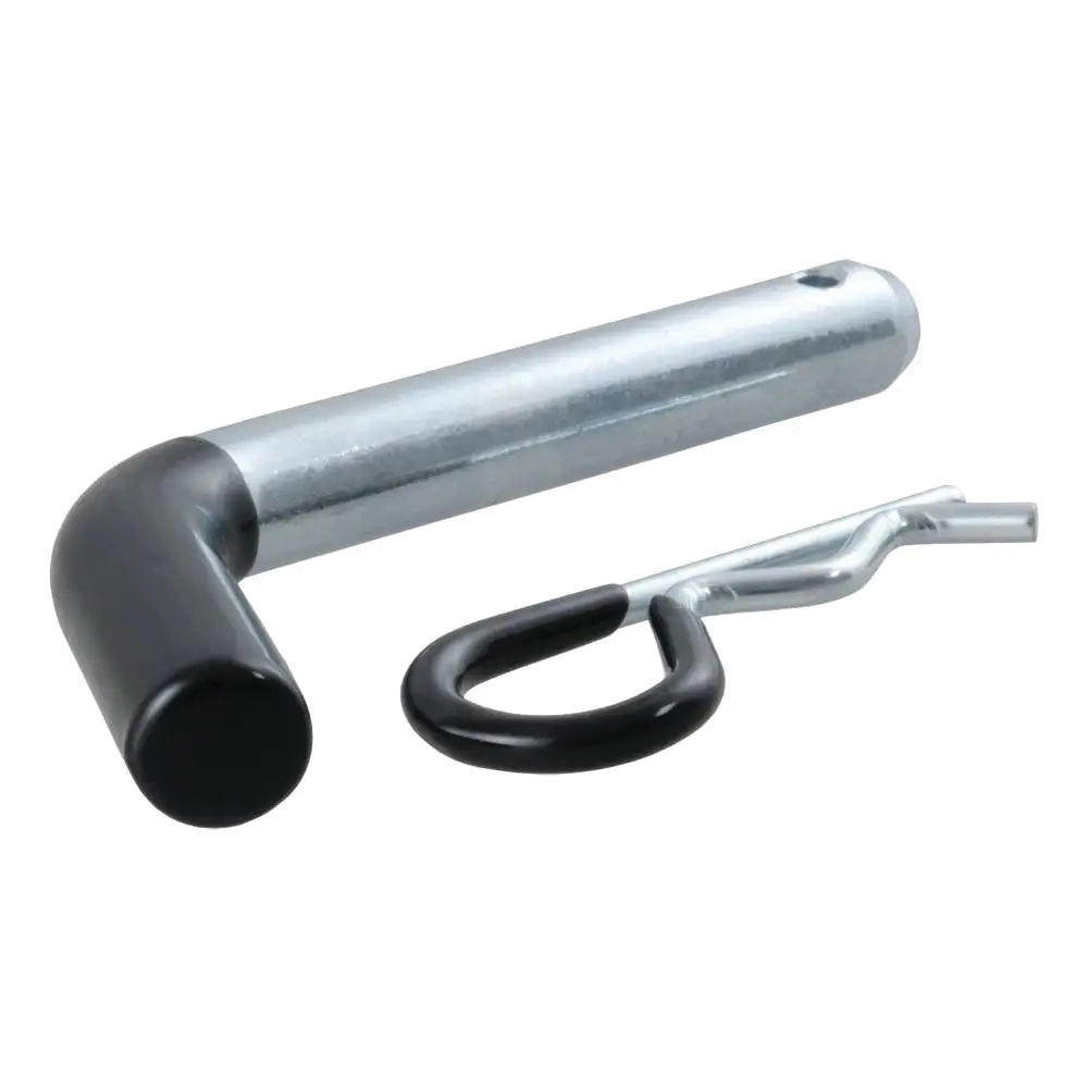 Curt 21511 Hitch Pin and Clip, 5/8 in Dia Pin, 5-7/8 in OAL, Steel, Zinc-Plated - 2