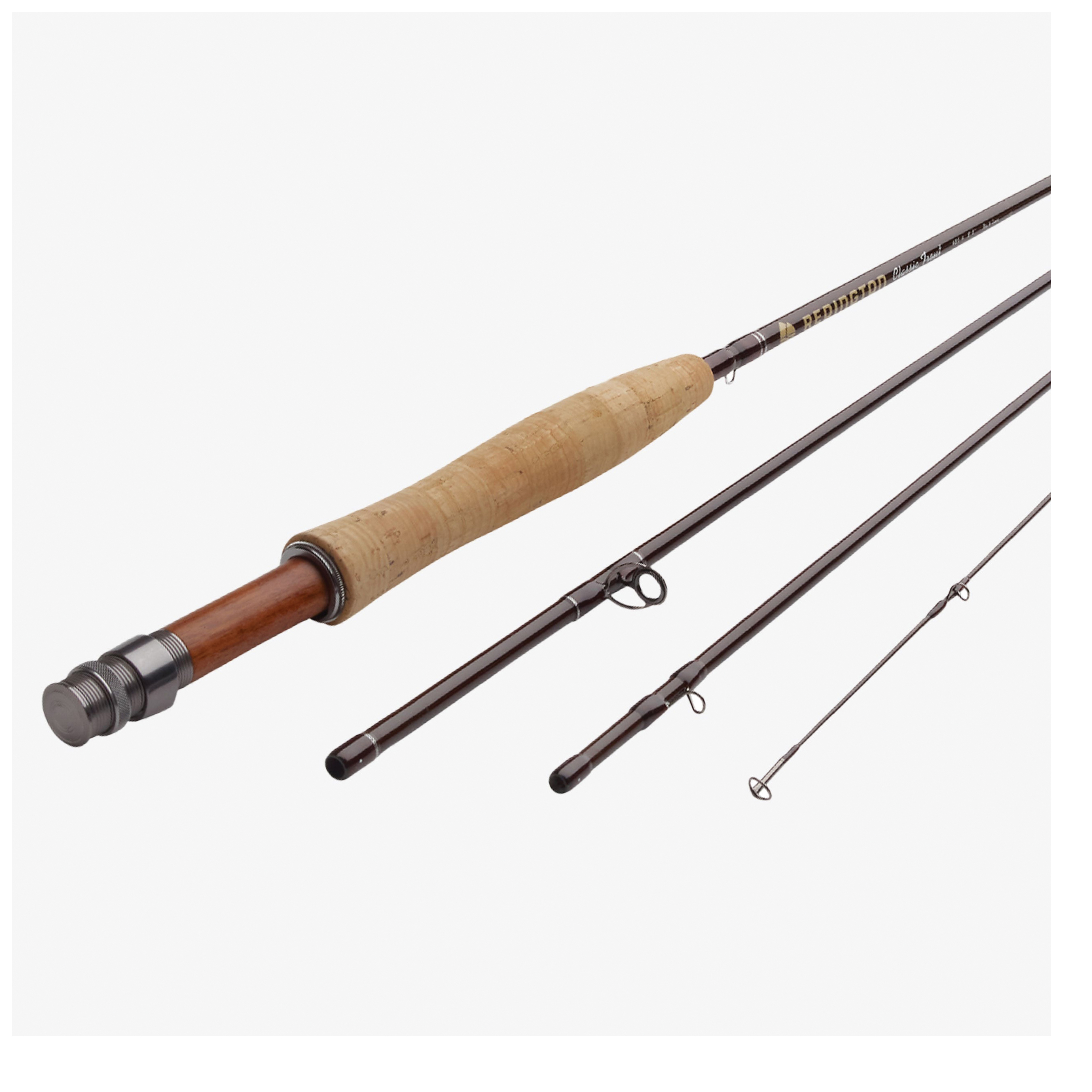Redington 5-5016T-376-4 Fishing Rod, 7 ft 6 in OAL, Nylon, Dark Clay Brown - 2