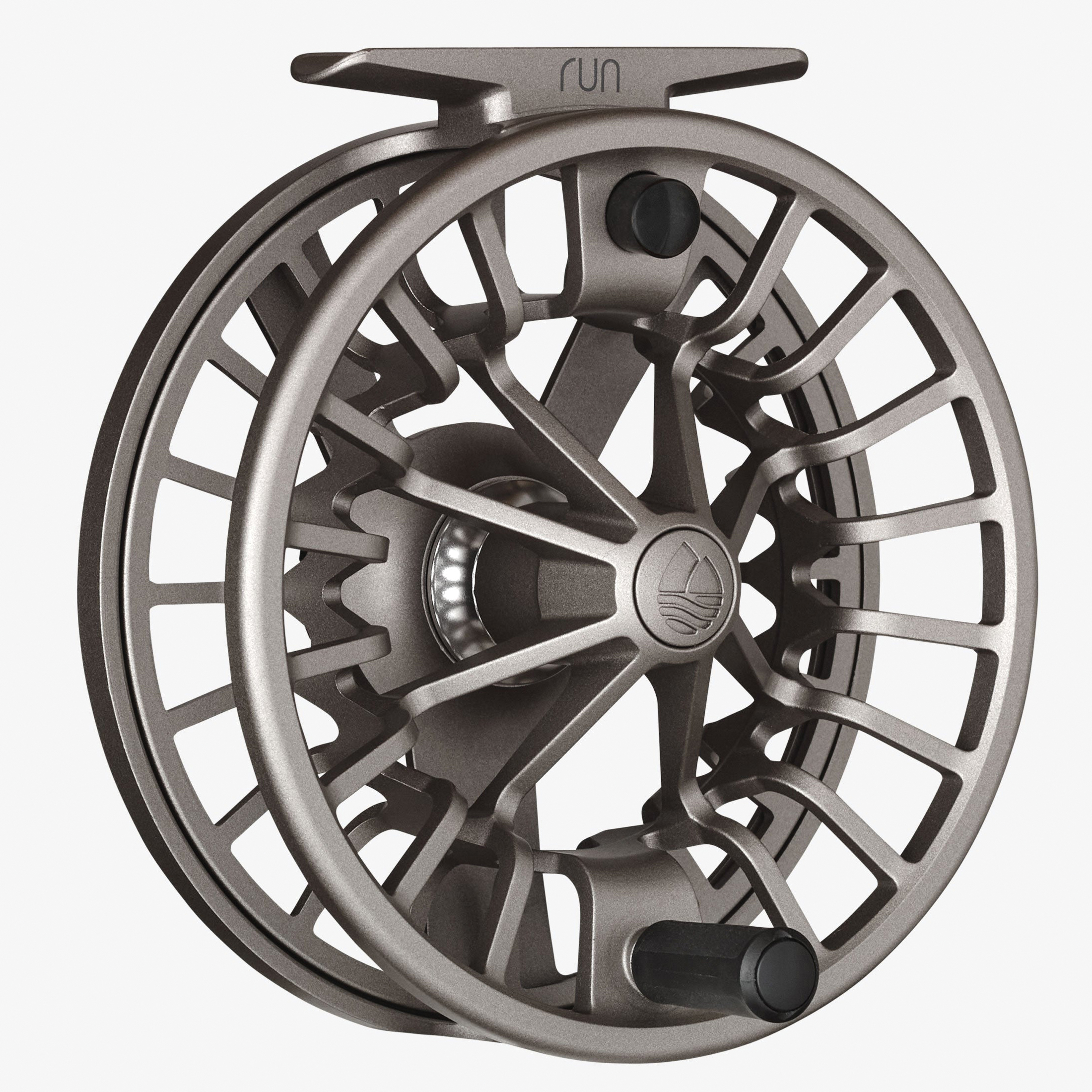 Redington RUN Series 5-5512R5602 Fly Reel, 20/100 lb/m Line, Aluminum, Sand - 5