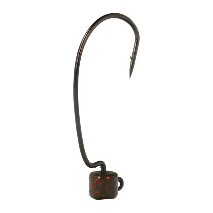 Lazer Sharp LSNH2GP316 Finesse Jig, 3/16 oz, Green Pumpkin - 4