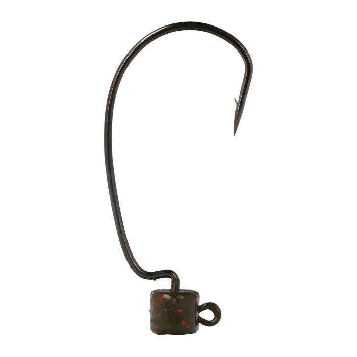 Lazer Sharp LSNH2GP316 Finesse Jig, 3/16 oz, Green Pumpkin - 5