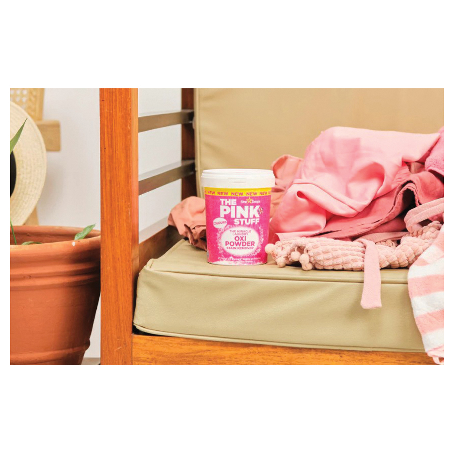The Pink Stuff Miracle 20148 Laundry Stain Remover, 35 oz, Powder, Clear - 3