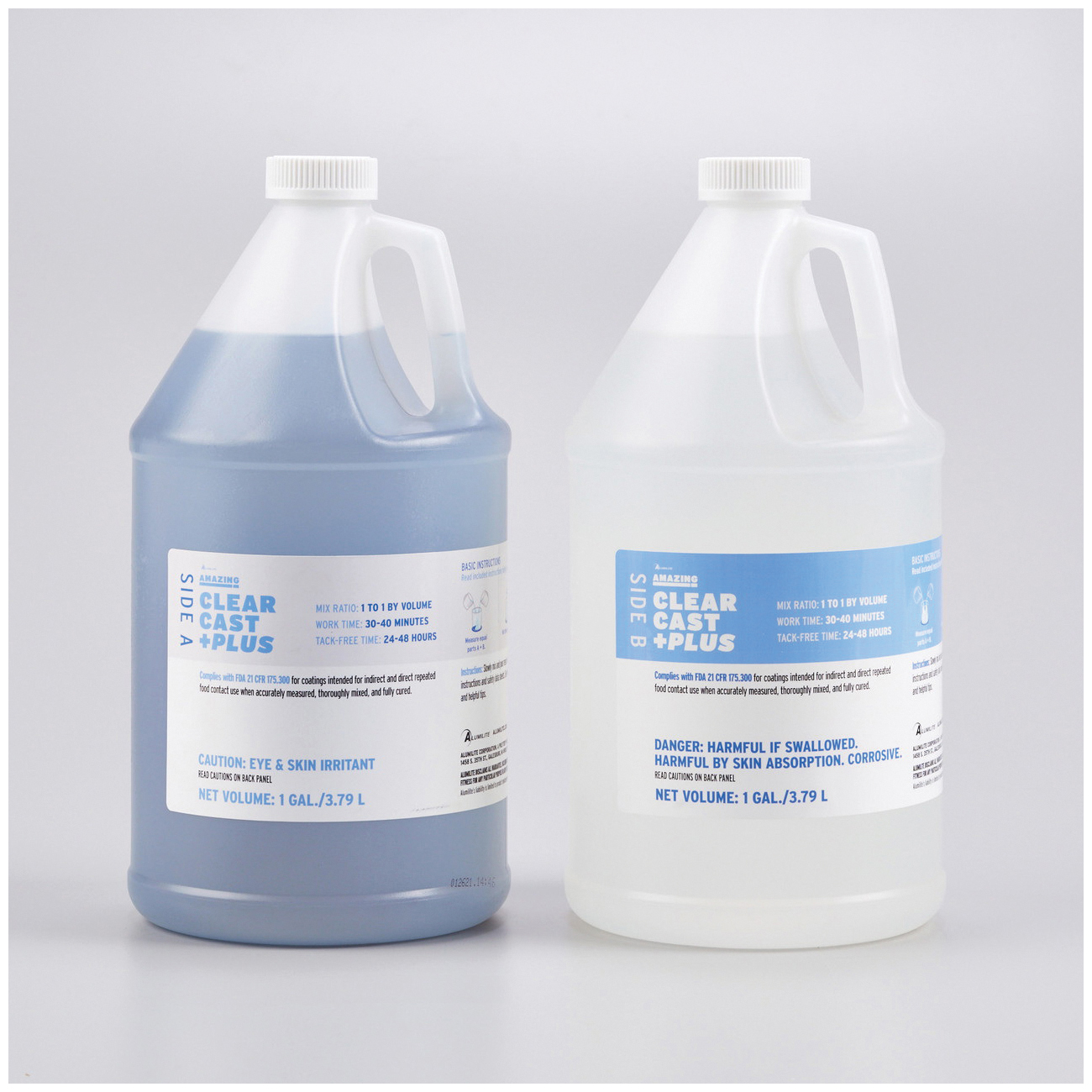 Alumilite AL10601 Cast Plus Epoxy, Clear, Liquid, 16 oz, Bottle - 3