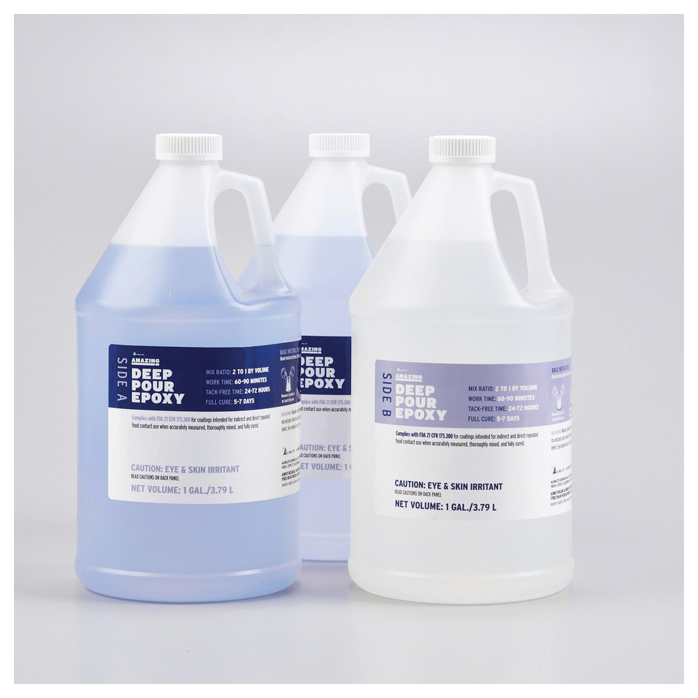 Alumilite AL10610 Deep Pour Epoxy, Clear, Liquid, 24 oz, Bottle - 3